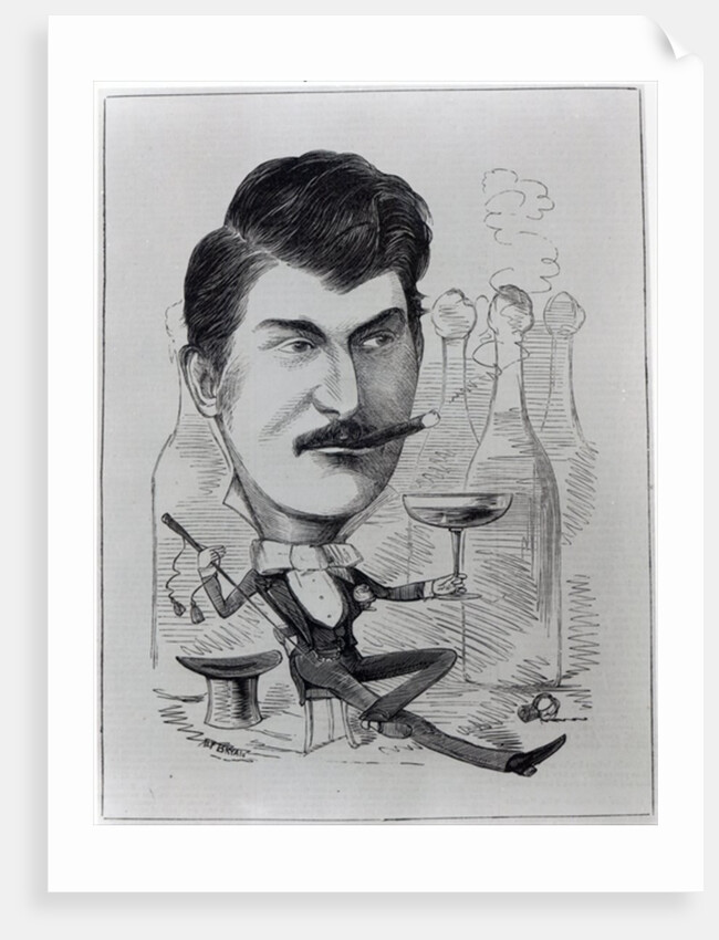 George Leybourne, The Original 'Champagne Charlie' by English School