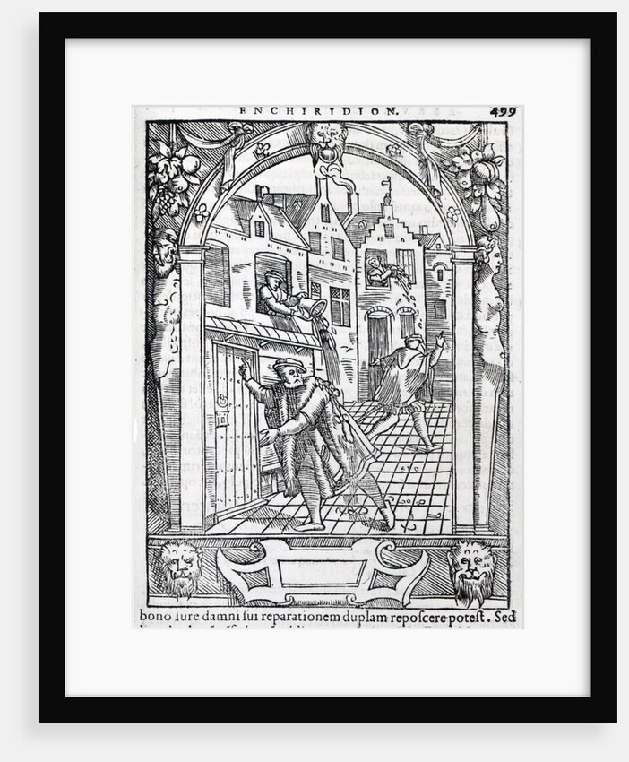 Emptying the Chamber Pots by Dutch School