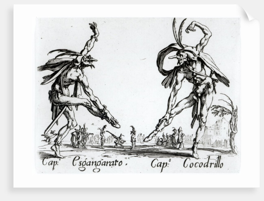 I Balli de Spessanei, or Le Grande Chasse by Jacques Callot