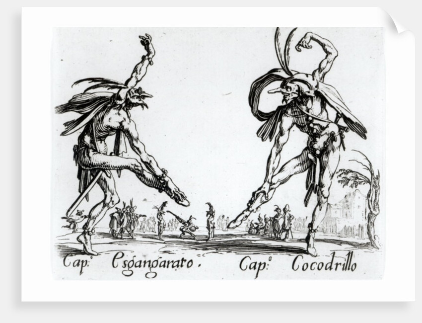I Balli de Spessanei, or Le Grande Chasse by Jacques Callot