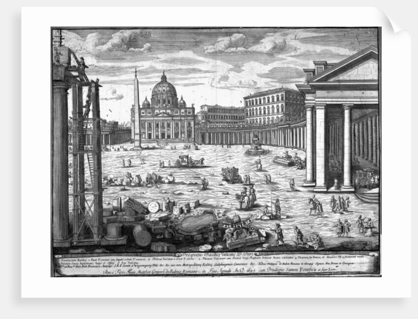 View of St. Peter's, Rome by Giovanni Battista Piranesi