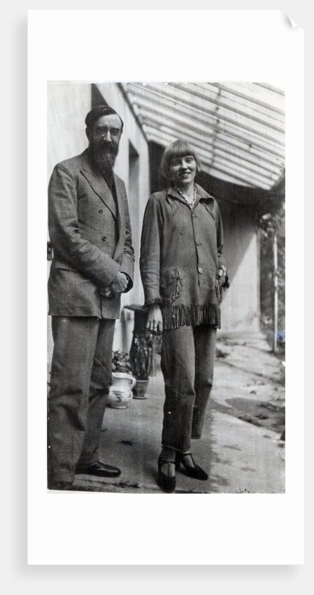 Lytton Strachey and Iris Tree by English Photographer