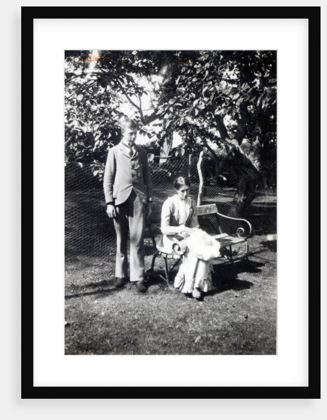 Adrian and Virginia Stephen, 1900 by English Photographer
