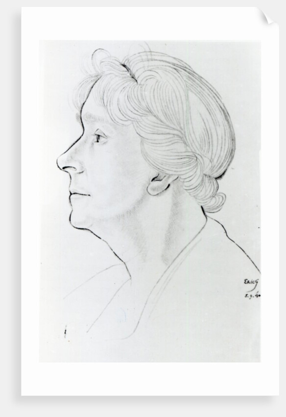 Mary Ethel Gill, 1940 by Eric Gill