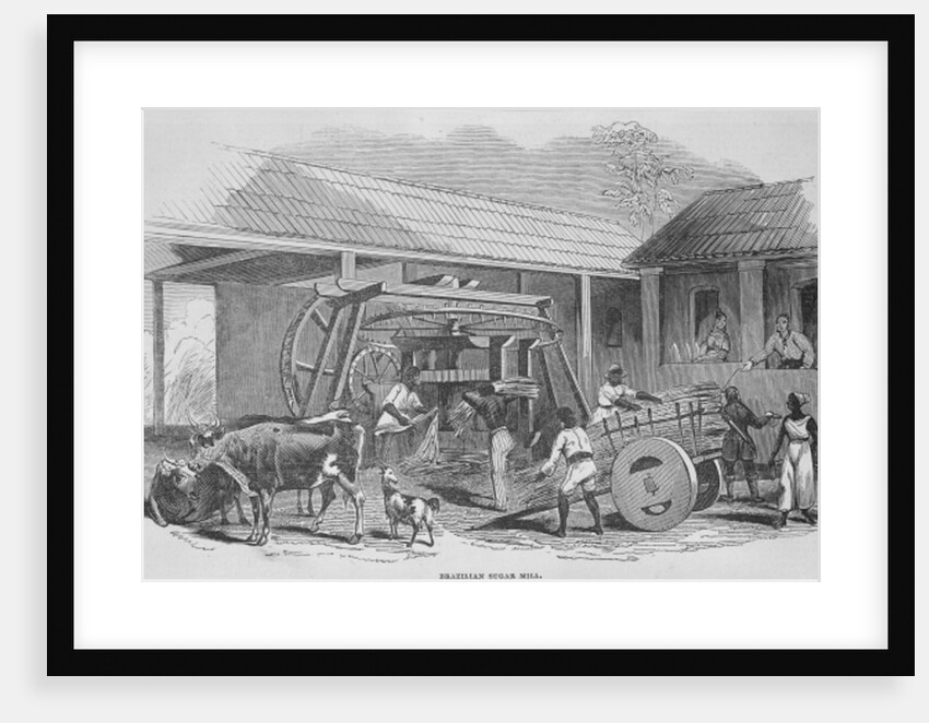 The Sugar Mill, c.1835 by Johann Moritz Rugendas