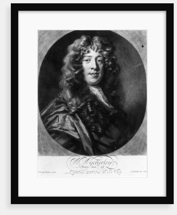 William Wycherley by Peter Lely