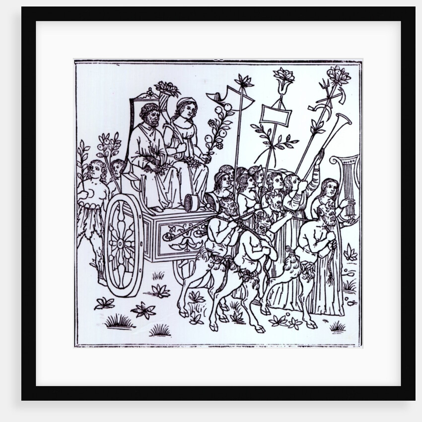 A Scene from the Decameron, by Giovanni Boccaccio, c.1492 by Italian School