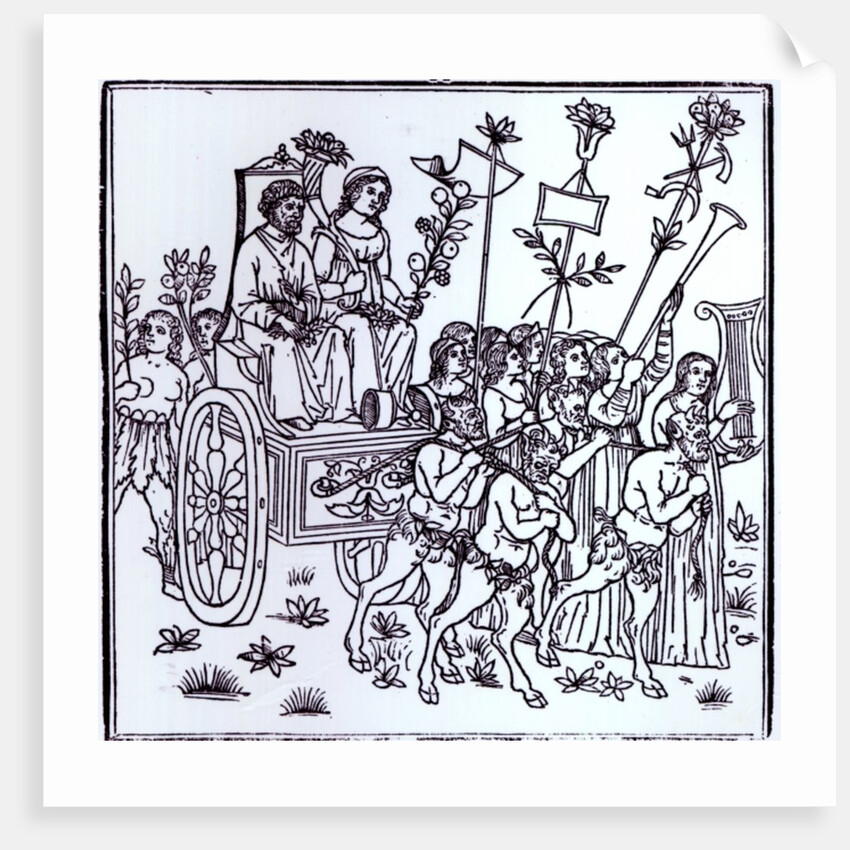 A Scene from the Decameron, by Giovanni Boccaccio, c.1492 by Italian School