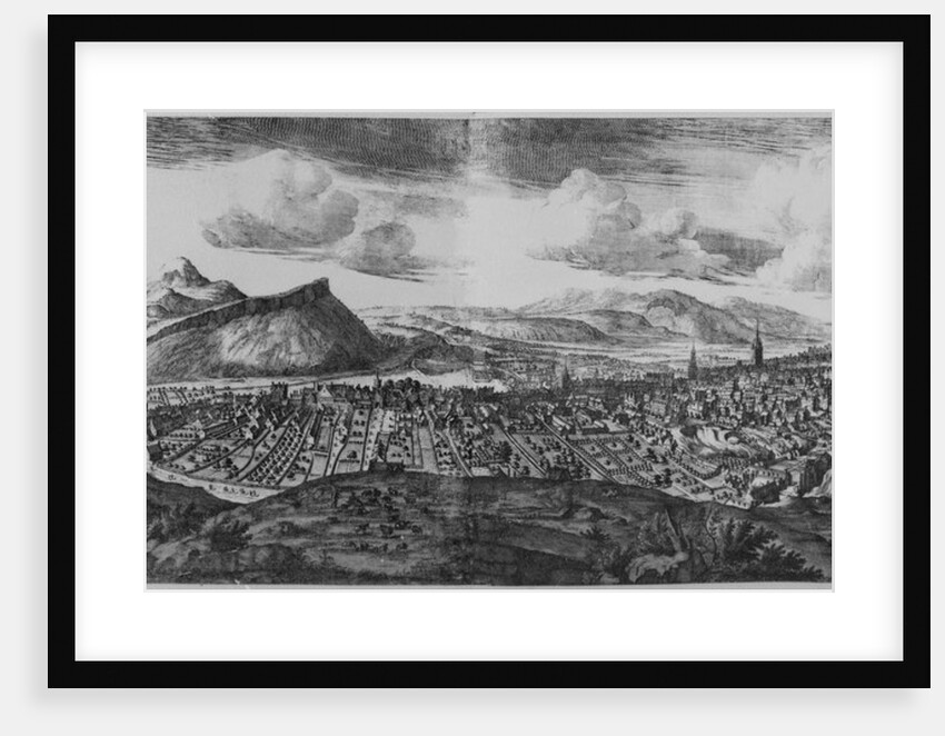 The Prospect of Edinburgh from the North by John Slezer