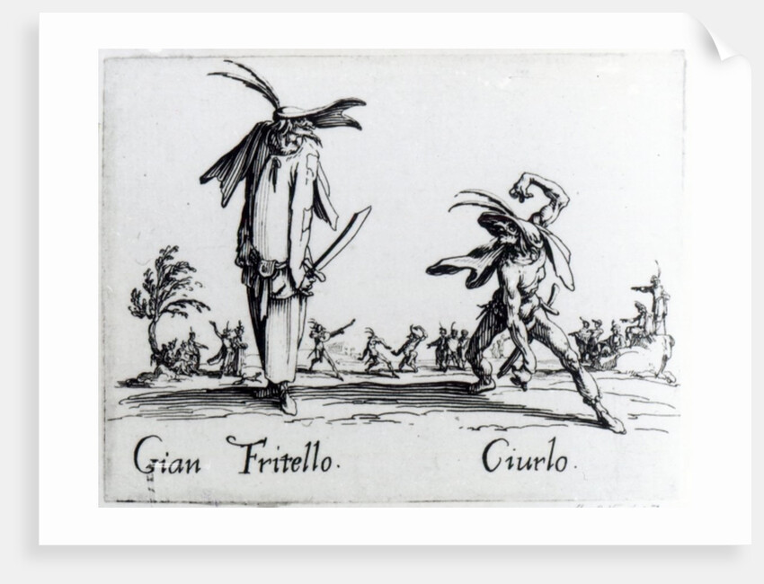 I Balli de Spessanei, or Le Grande Chasse, c.1622 by Jacques Callot