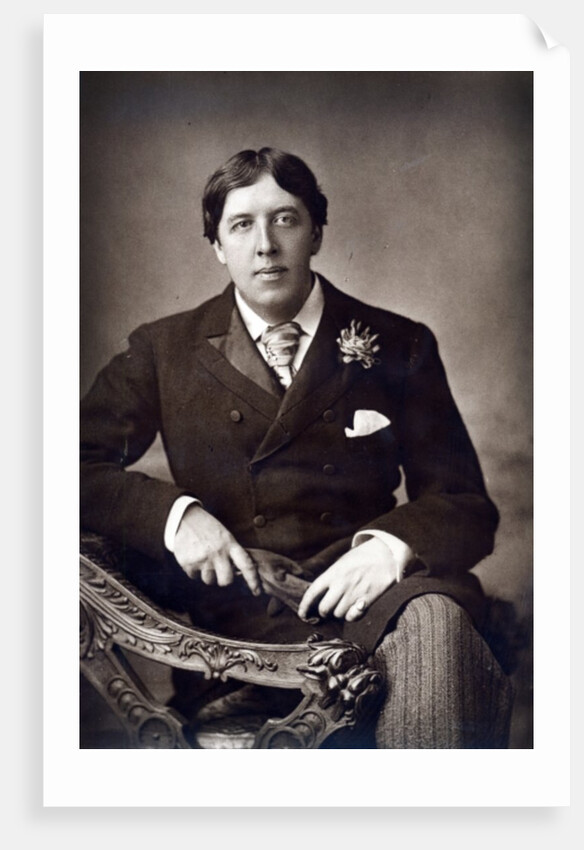 Oscar Wilde, c.1890 by W. and D. Downey