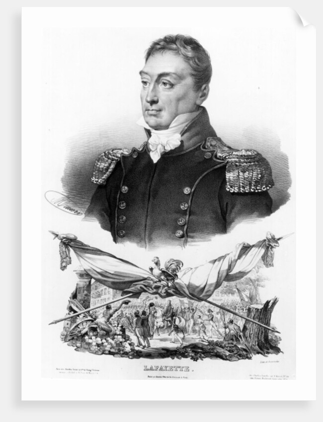 Lafayette, c.1830 by French School