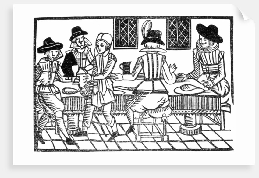 A Supper Party by English School