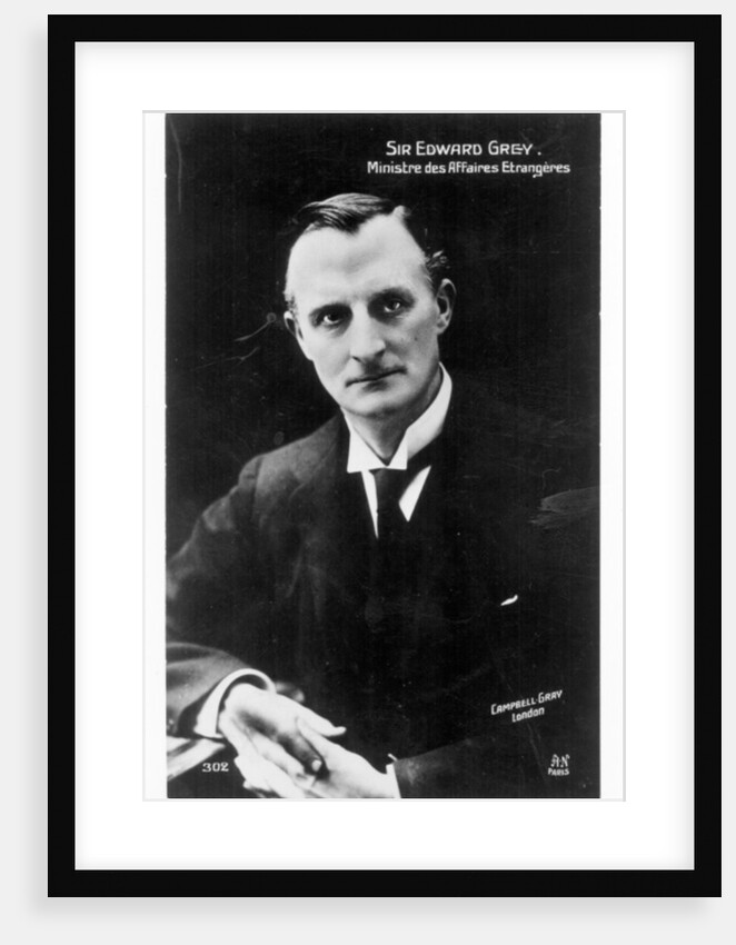 Edward Grey, 1st Viscount Grey of Fallodon by English Photographer