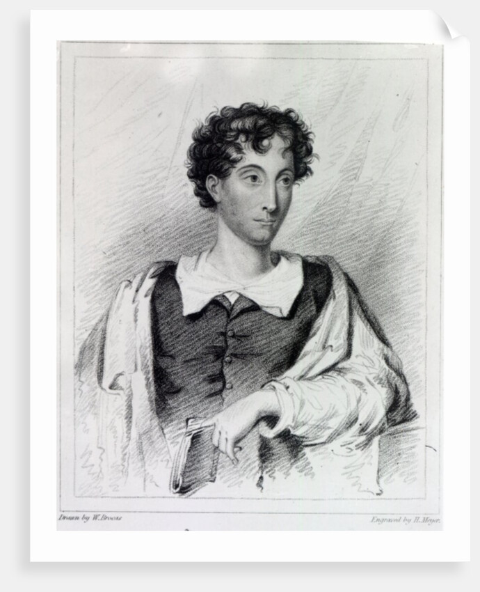 Reverend Charles Robert Maturin, engraved by Henry Meyer, 1819 by William (after) Brocas