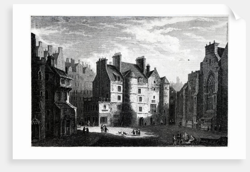 Old Tolbooth, Edinburgh by Alexander Nasmyth