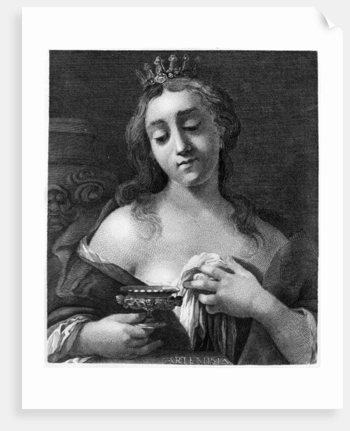 Artemisia of Caria by English School