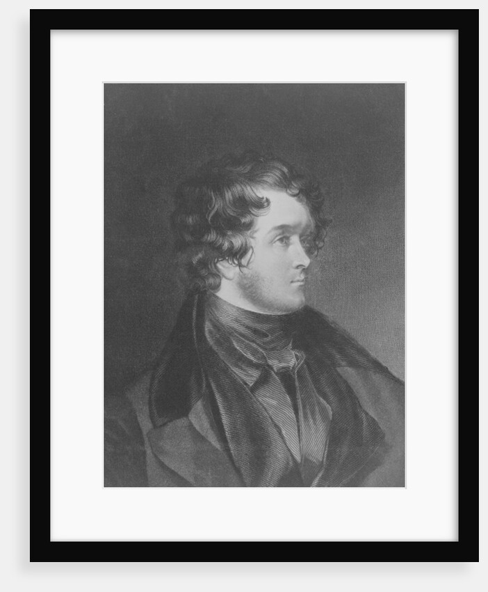 William Harrison Ainsworth by Daniel Maclise