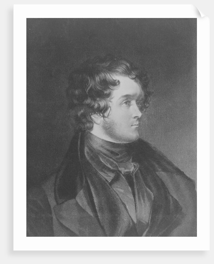 William Harrison Ainsworth by Daniel Maclise
