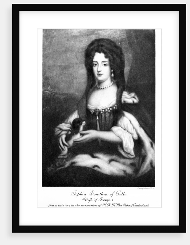 Sophia Dorothea of Celle by (after) English School