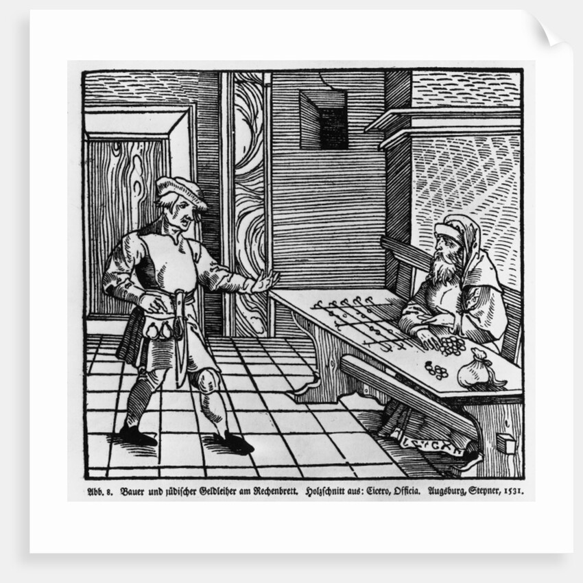 Money Lender, 1531 by German School