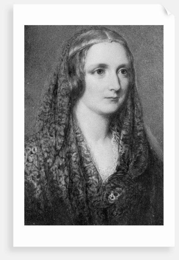 Mary Shelley, an idealised portrait created after her death by Reginald Easton
