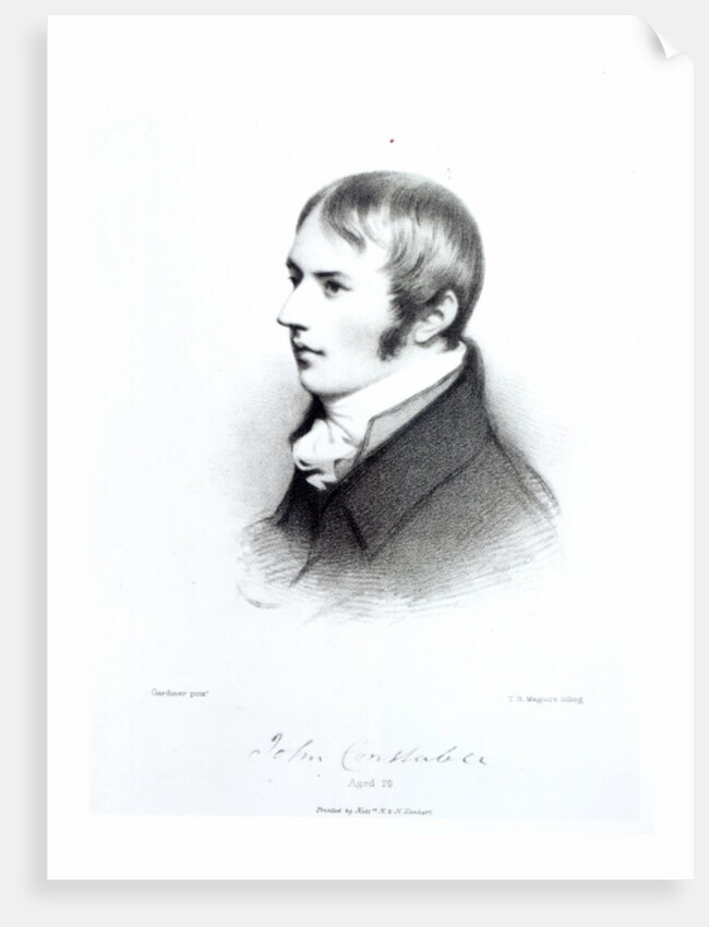 John Constable, aged 20 by Daniel (after) Gardner
