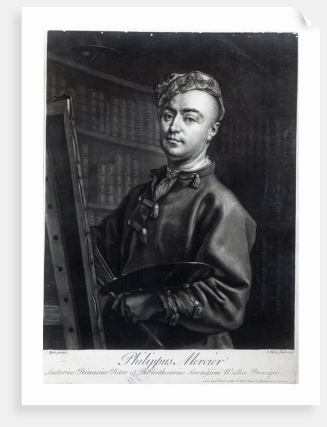 Self Portrait by Philippe Mercier