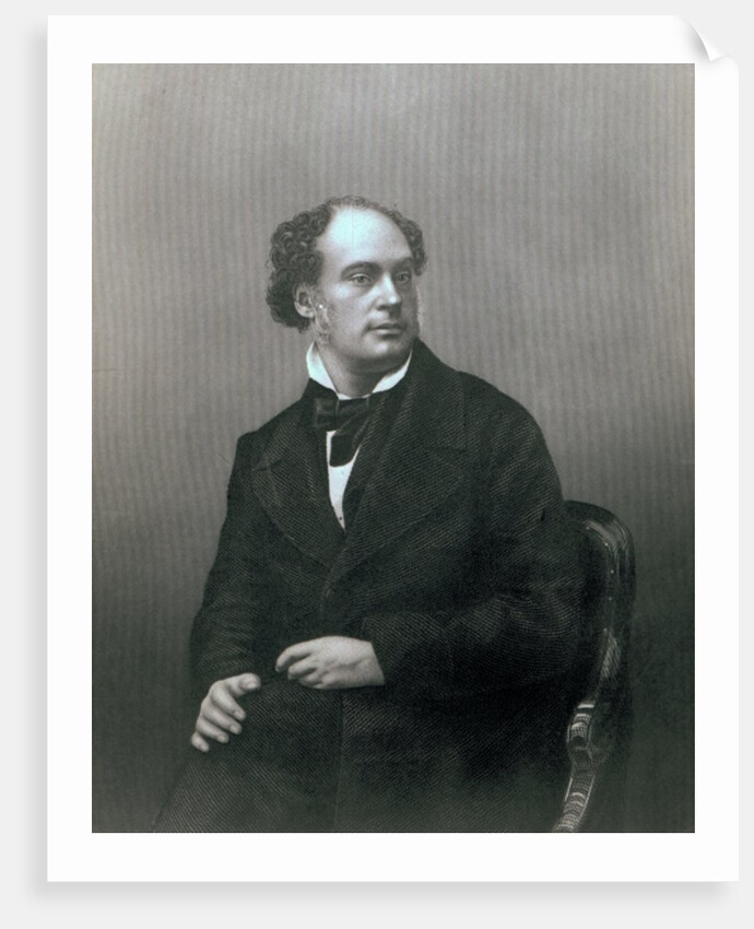 Daniel Maclise, Esq. RA by John Jabez Edwin Paisley (after) Mayall