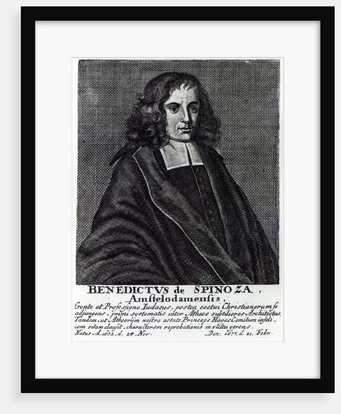 Baruch de Spinoza by Dutch School