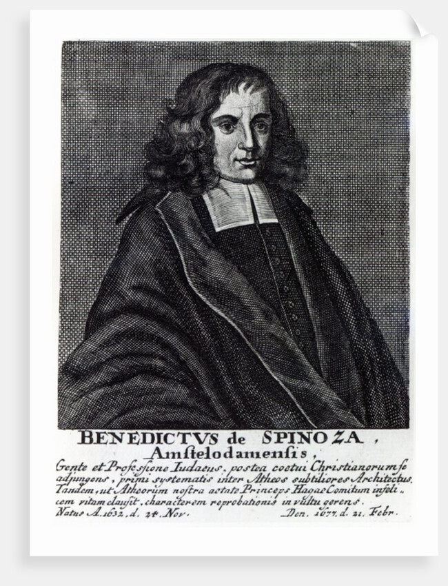 Baruch de Spinoza by Dutch School