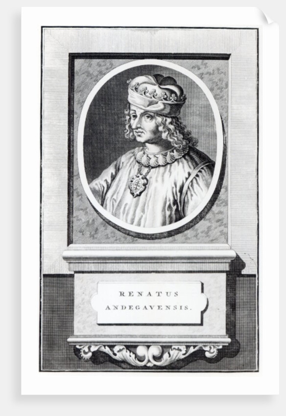 Rene d' Anjou, King of Naples by Italian School