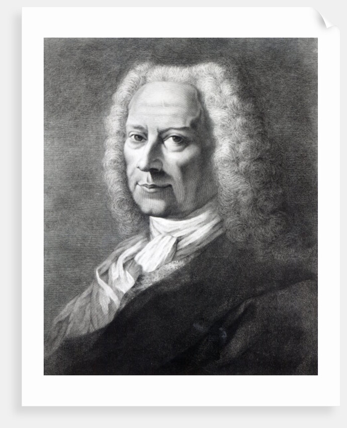 Francesco Scipione, marchese di Maffei, etched by Marco Pitteri by Francesco Lorenzi