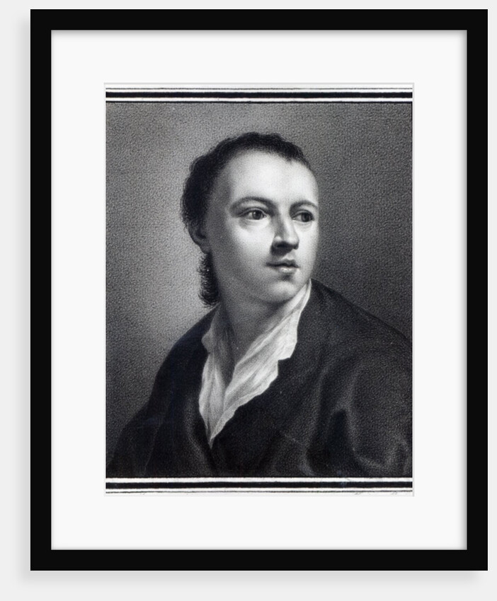Anton Raphael Mengs, engraved by Nicolaus Mosman by Anton von (after) Maron