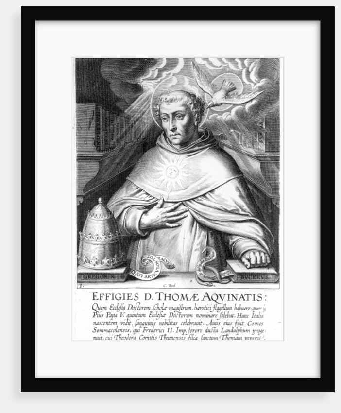 St. Thomas Aquinas by Cornelis Boel