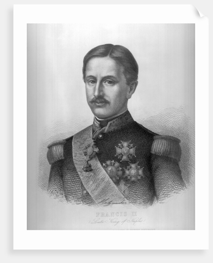 Francis II of the Two Sicilies by English School
