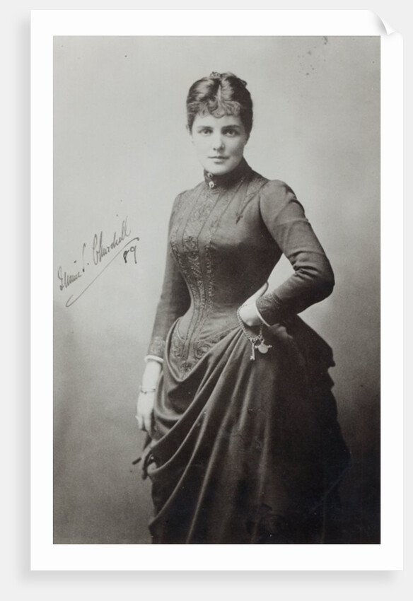 Lady Randolph Churchill by English Photographer