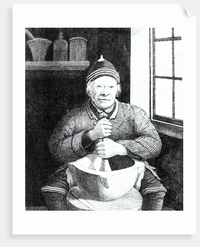 William Wilson, commonly called Mortar Willie, aged 107, 1815 by English School