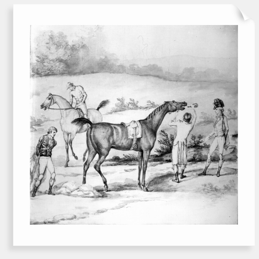 Preparing for a Race by English School