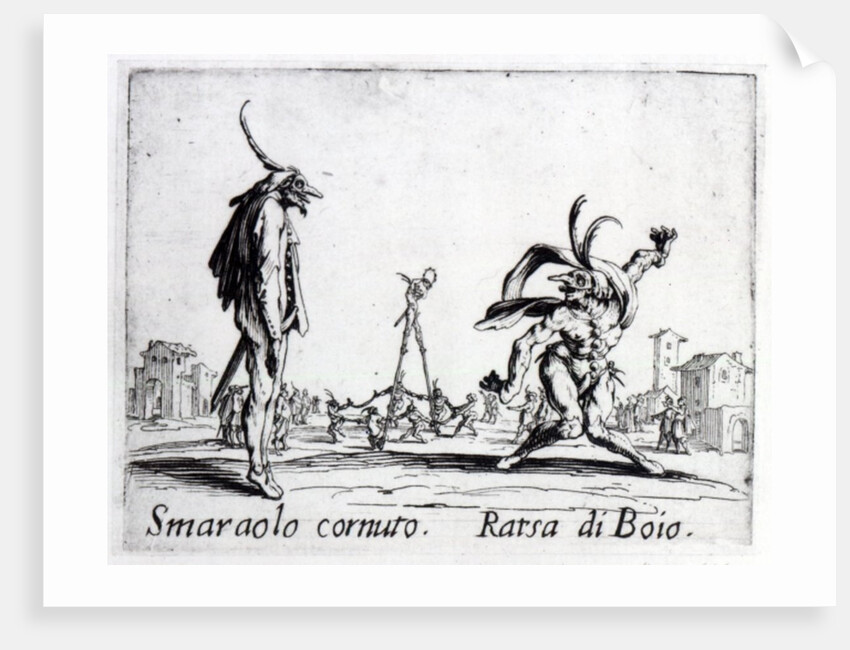 Balli de Sfessania, c.1622 by Jacques Callot