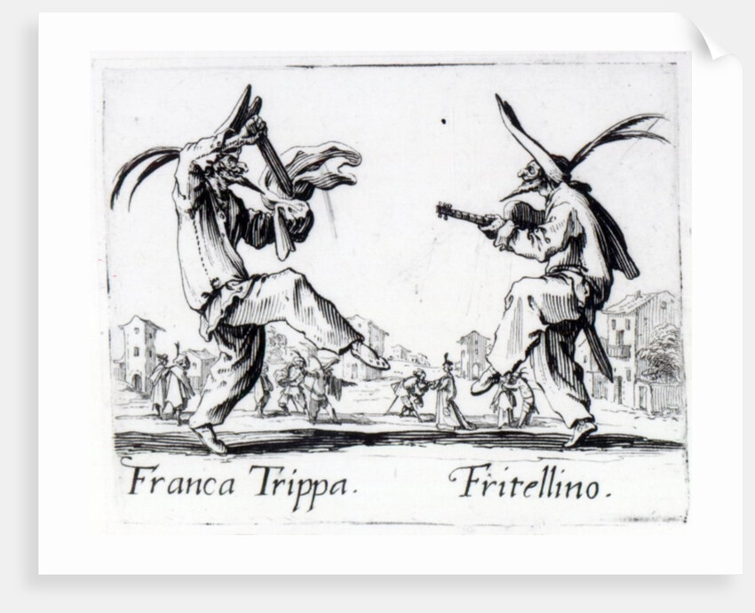 Balli de Sfessania, c.1622 by Jacques Callot