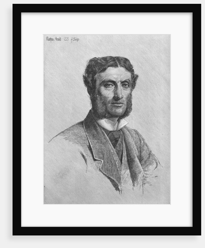 Matthew Arnold, 1881 by Anthony Frederick Augustus Sandys