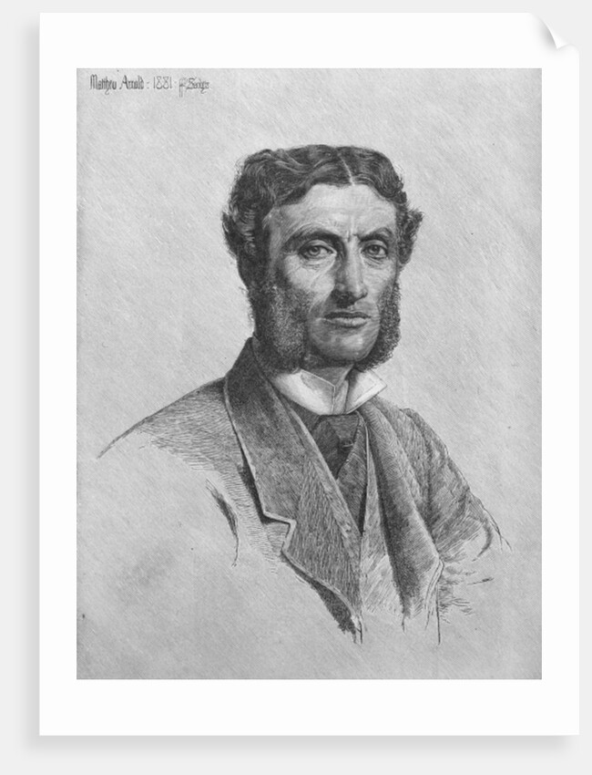 Matthew Arnold, 1881 by Anthony Frederick Augustus Sandys