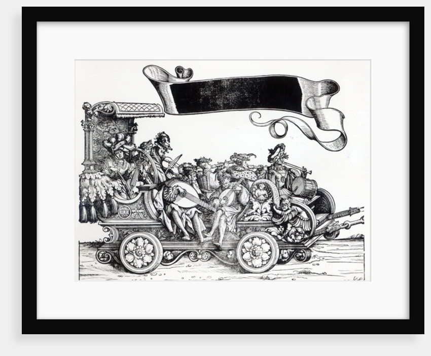 Scene from Maximilian's Triumphal Procession, c.1516-18 by Hans Burgkmair