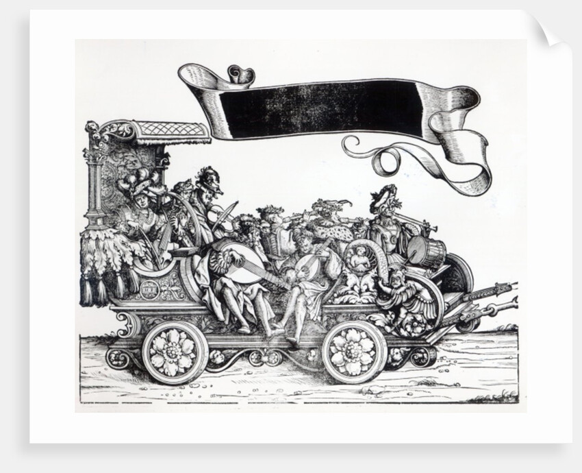 Scene from Maximilian's Triumphal Procession, c.1516-18 by Hans Burgkmair