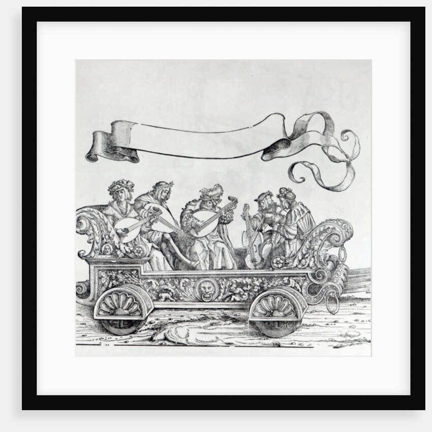 Scene from Maximilian's Triumphal Procession, c.1516-18 by Hans Burgkmair