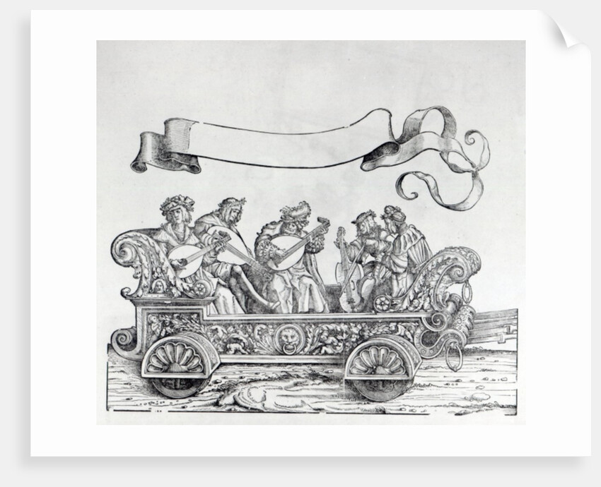 Scene from Maximilian's Triumphal Procession, c.1516-18 by Hans Burgkmair