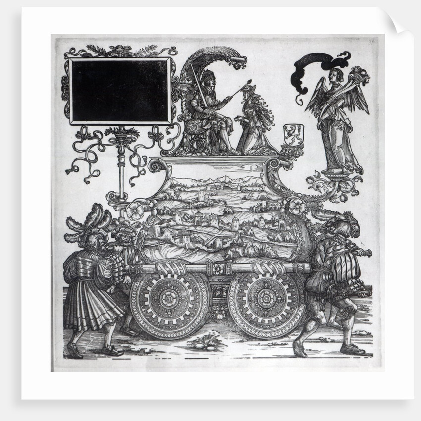 Scene from Maximilian's Triumphal Procession, c.1516-18 by Hans Burgkmair