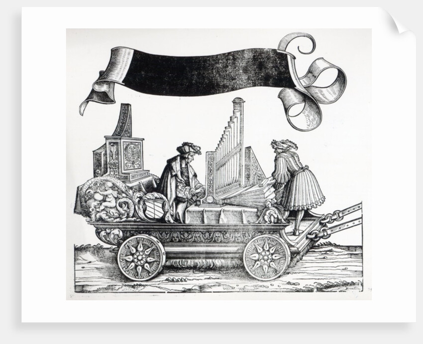 Scene from Maximilian's Triumphal Procession, c.1516-18 by Hans Burgkmair
