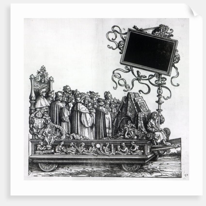 Scene from Maximilian's Triumphal Procession, c.1516-18 by Hans Burgkmair